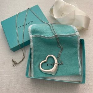 Tiffany Open Heart Necklace